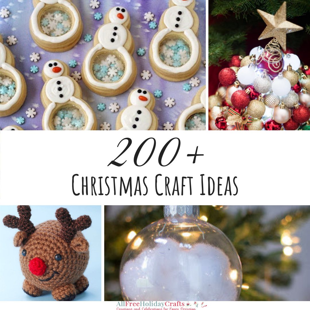 200+ Christmas Craft Ideas | AllFreeHolidayCrafts.com