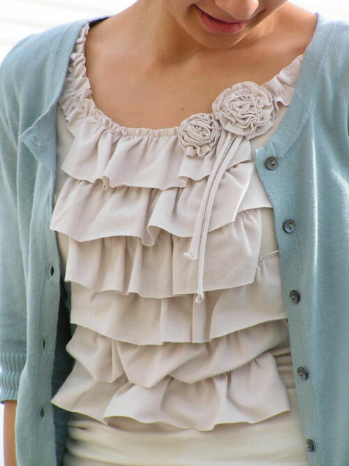 Ruffle T-Shirt