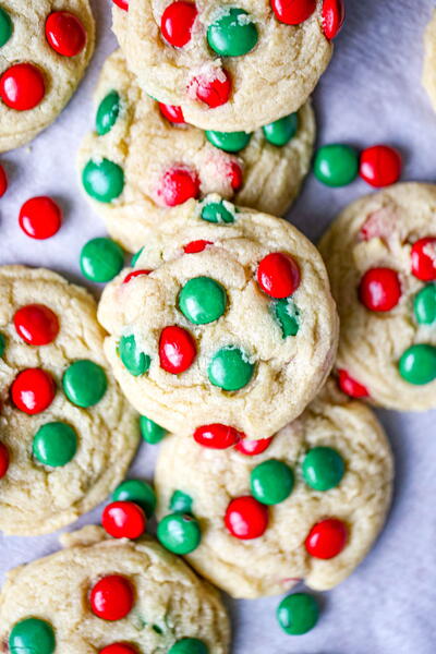 M&m Christmas Cookies