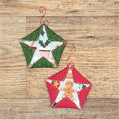 Pentagon Star Ornaments
