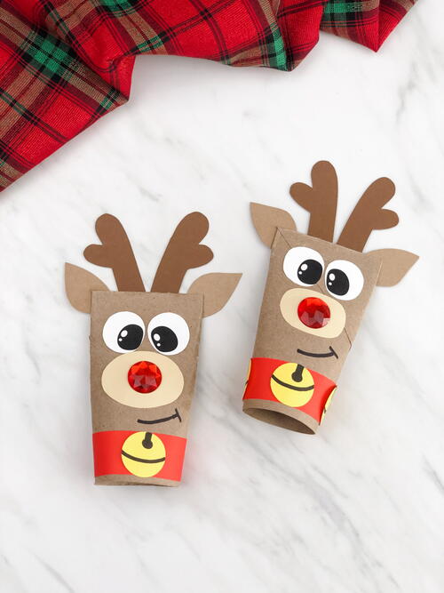 Toilet Paper Roll Reindeer Craft