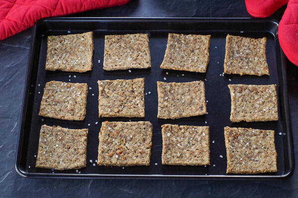 Leftover Stuffing Crackers