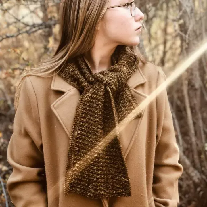 Alpine Ridges Comfort Scarf | AllFreeCrochet.com