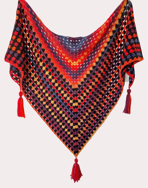 Granny Stripe Shawl