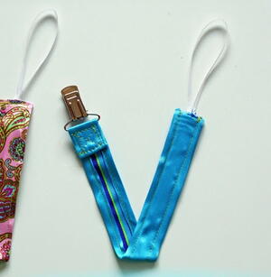 Colorful Pacifier Clips