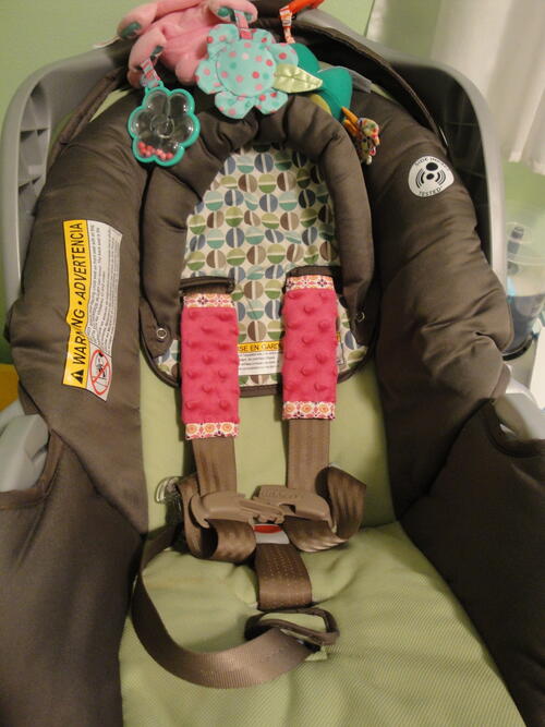 Comfy Car Seat Shoulder Straps