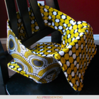 How to Make a Travel High Chair