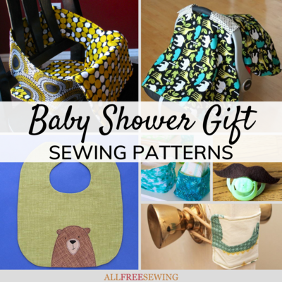 16+ Sweet Homemade Baby Shower Gifts to Sew