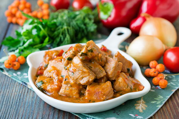 Ukrainian Braised Pork