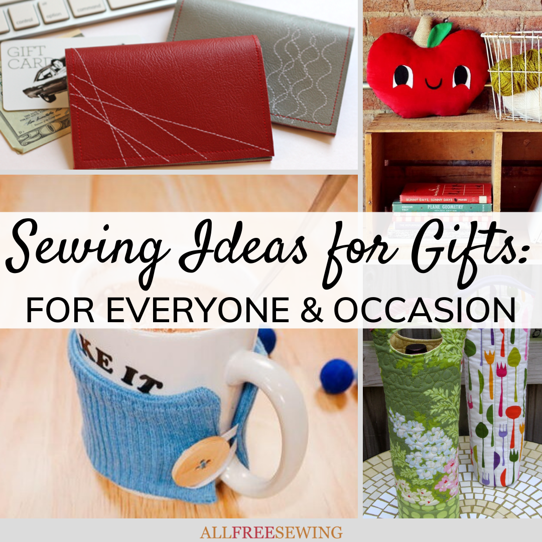 21 Easy Sewing Tutorials {Gifts to Sew} 