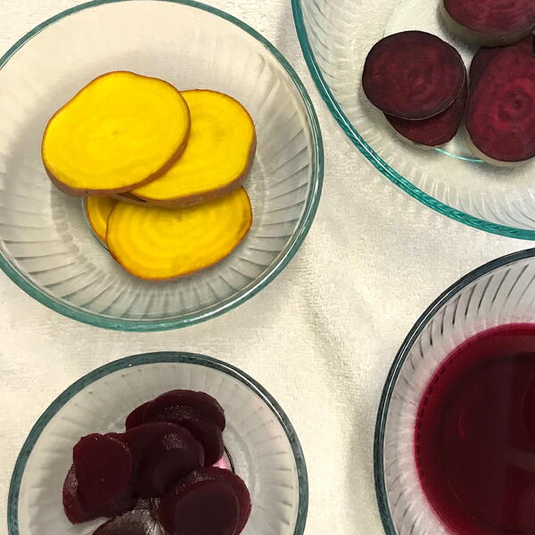 Red, Yellow, and Canned Red Beets