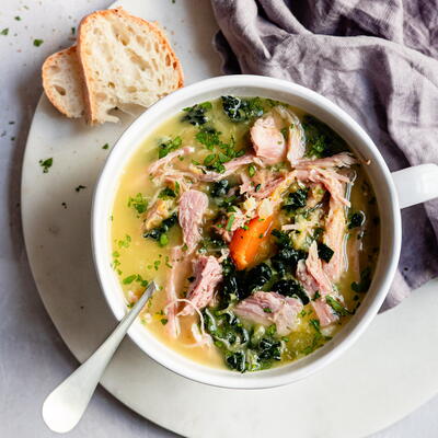  Hearty Slow Cooker Ham And Lentil Soup