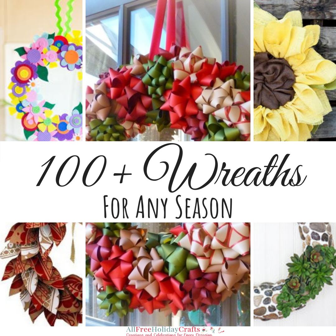 100+ Wreaths How to Make Homemade Wreaths for Every Season
