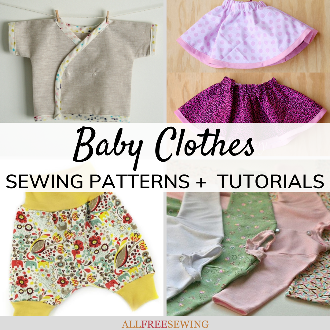 18 Diy Baby Clothes To Sew Free Allfreesewing Com