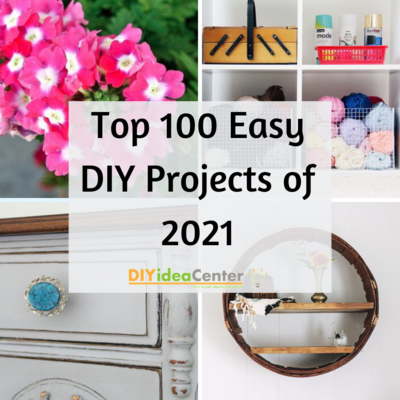 Top 100 Easy DIY Projects of 2021