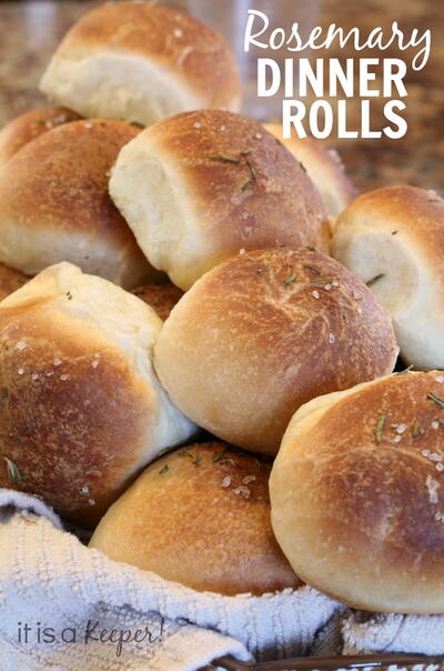 Easy Rolls With Rosemary