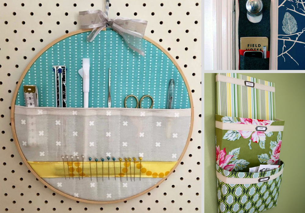 20+ Pocket & Hanging Wall Organizer Patterns