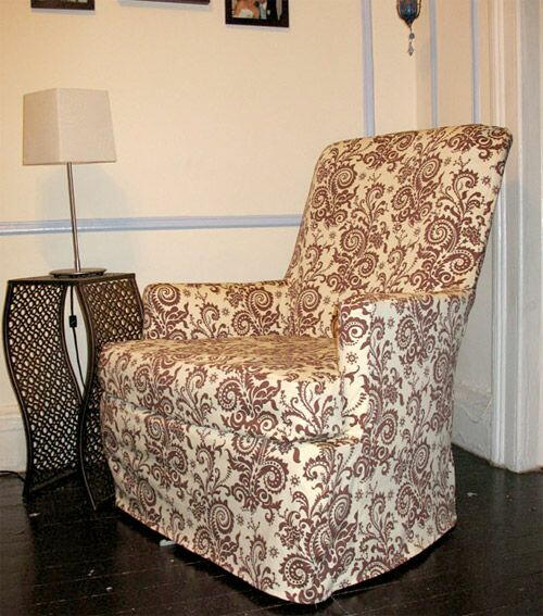 Slipcover a Reading Chair