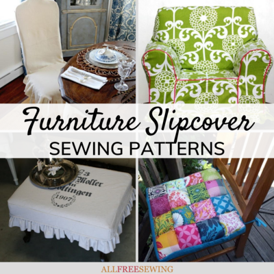 21 DIY Slipcovers & Furniture Cover Patterns