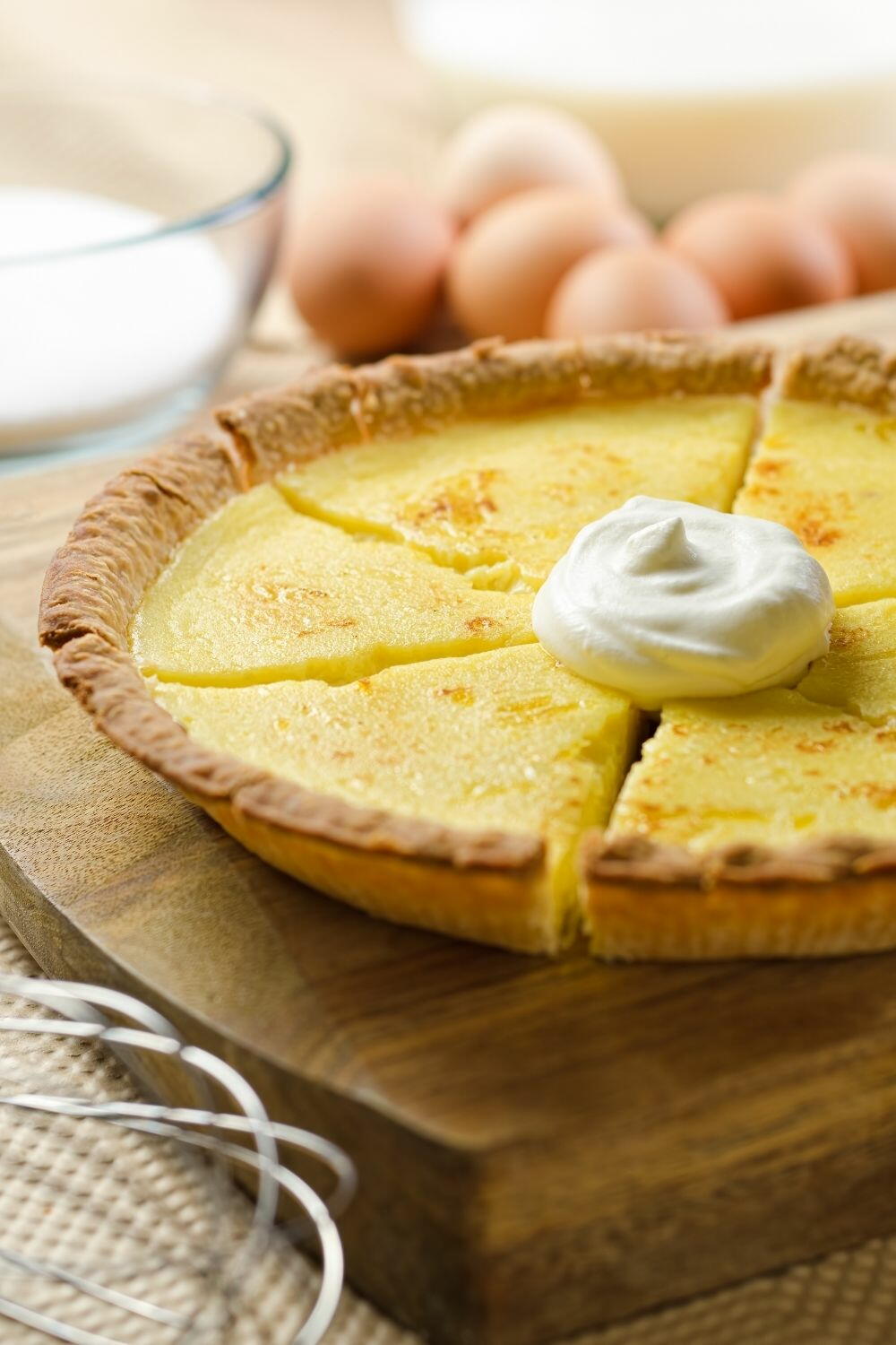 Egg Custard Pie Recipe