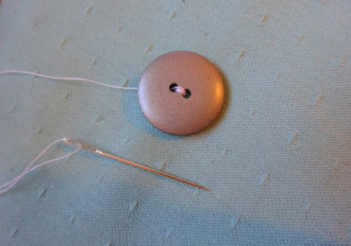  How to Sew a Two-Hole Button