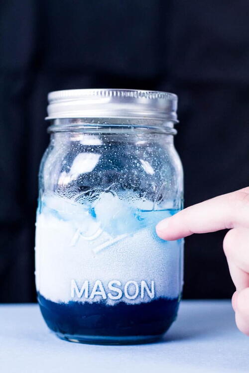 Frost In A Jar Experiment