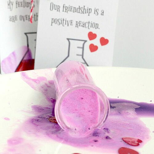 Printable Science Valentines