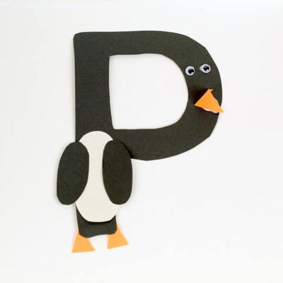 P Is For Penguin Letter Craft