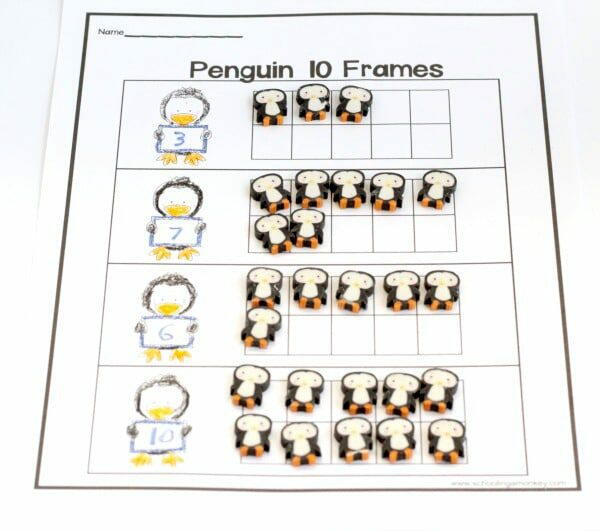 Penguin Counting Worksheet