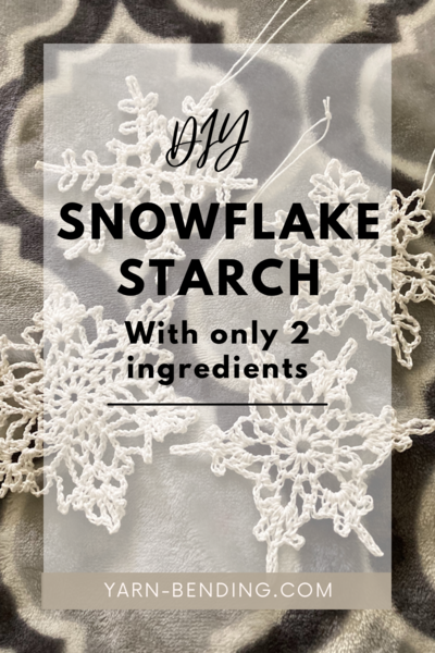 Diy Snowflake Starch 