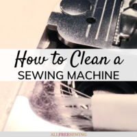 How to Clean a Sewing Machine: Sewing Machine Maintenance
