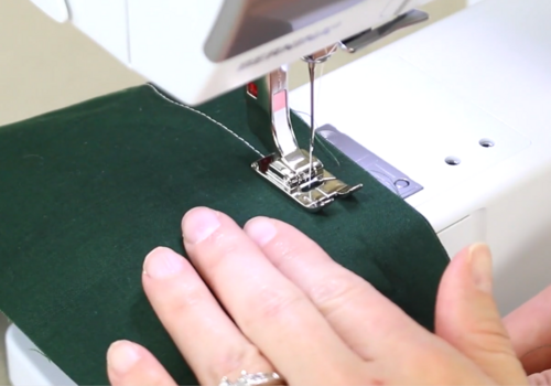 Sewing Machine Straight Stitch Tutorial