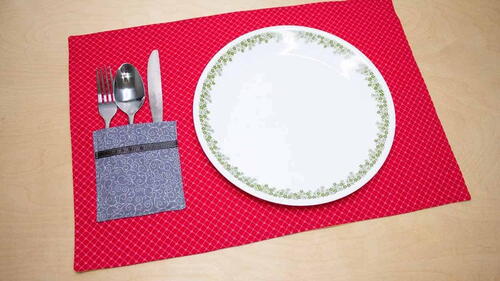 Easy Placemats With Pockets