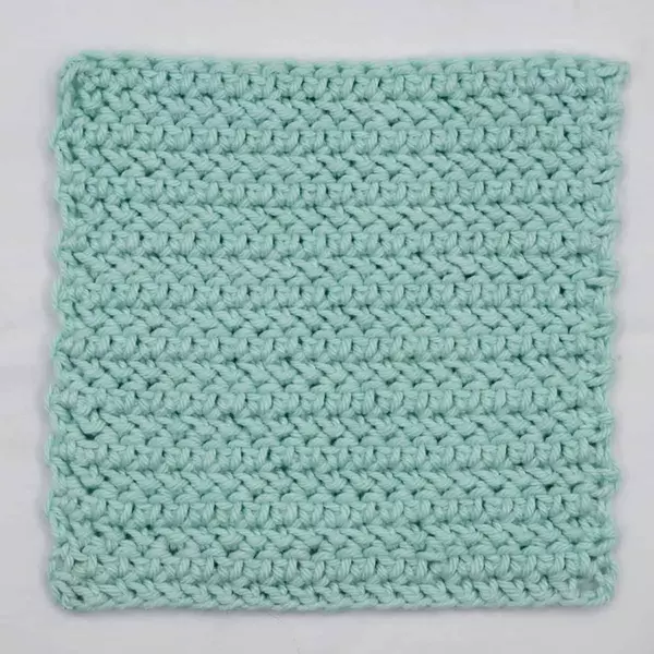 Herringbone Half Double Crochet Stitch