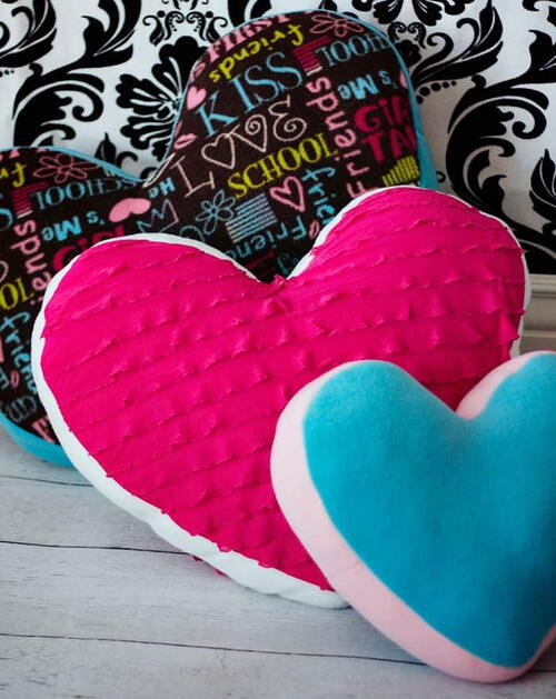 Heart Pillows