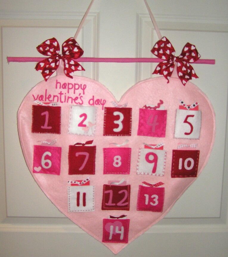 Valentine Countdown Project And Tutorial AllFreeSewing Com