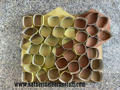 How To Make A Honeycomb With Toilet Paper Roll