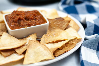 Air Fryer Tortilla Chips