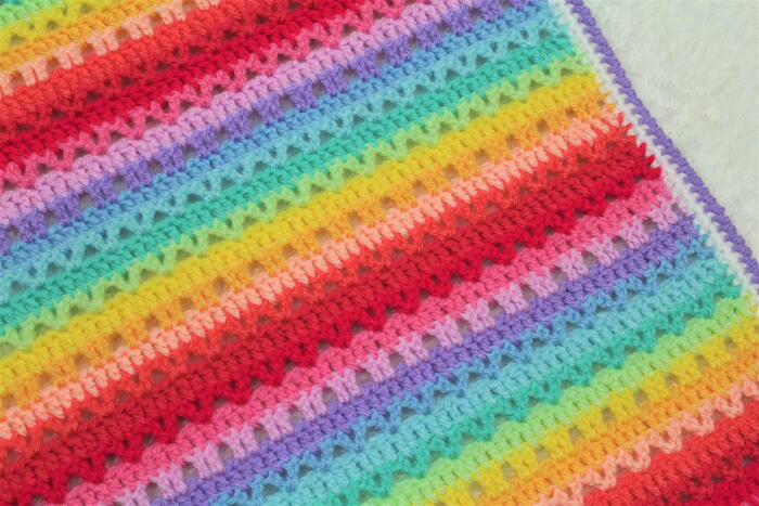 Lucie Blanket | AllFreeCrochet.com