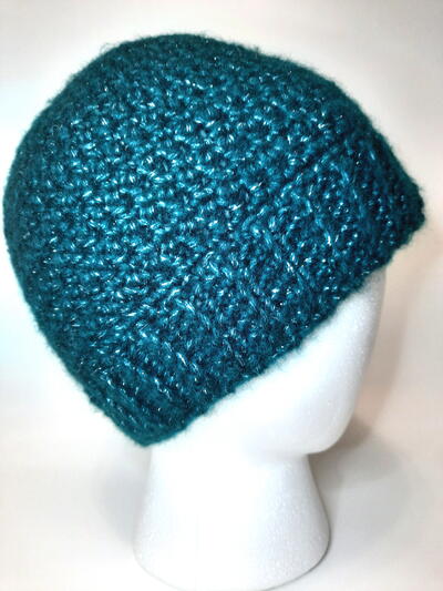 Crystal Crochet Winter Beanie