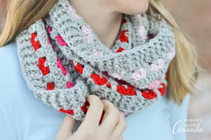 Infinity Scarf Crochet Pattern | FaveCrafts.com