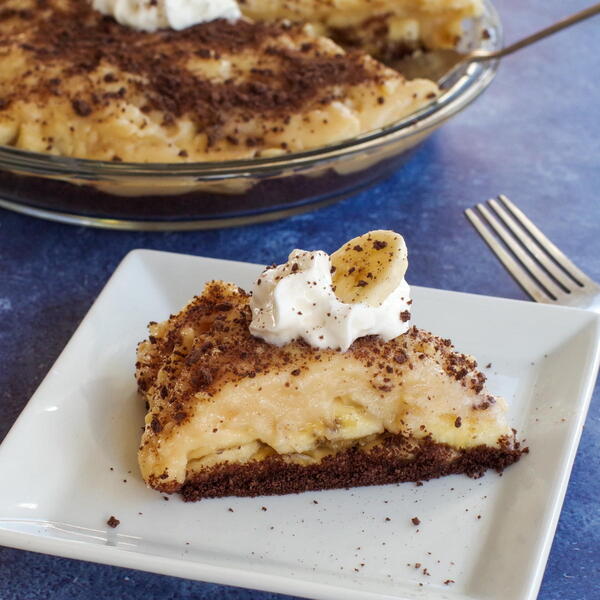 Healthy Old-fashioned Banana Cream Pie