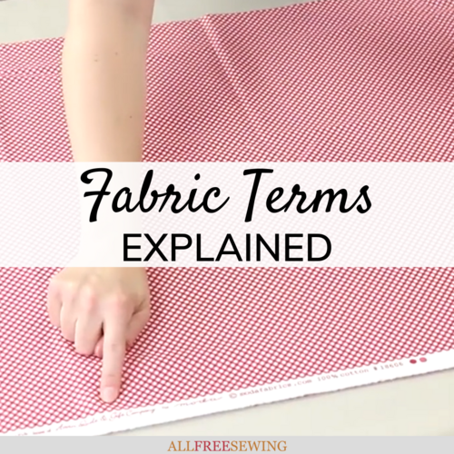 Fabric Terms Explained