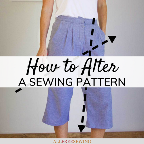 How to Alter a Sewing Pattern | AllFreeSewing.com