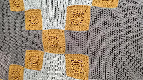 Tudor Rose Blanket Pattern