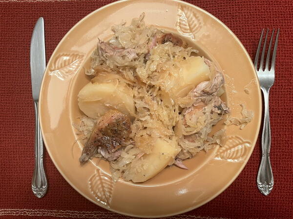 Sauerkraut With Pork Chops
