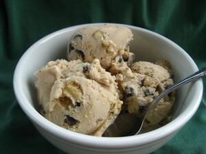 Homemade Version of Ben and Jerry's Chunky Monkey Ice Cream
