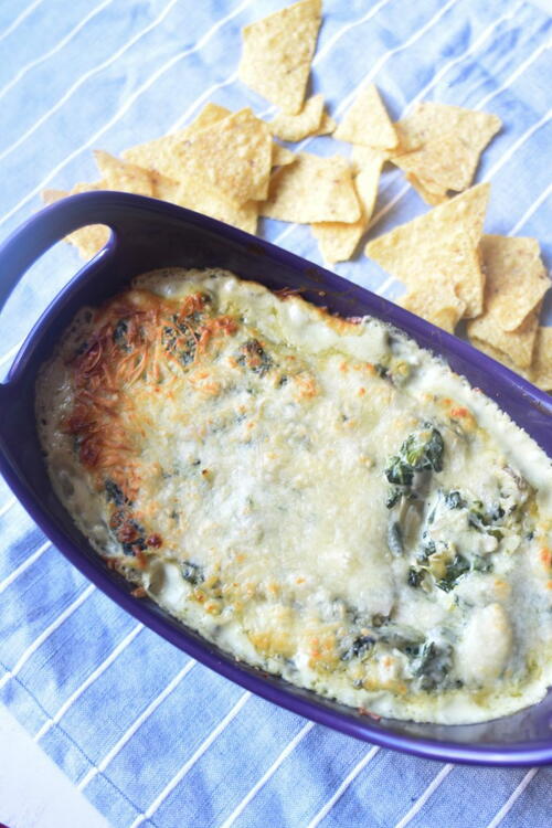 Cheesecake Factory Cheesy Spinach Dip