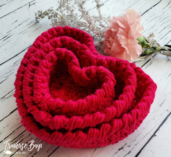 Heart Nesting Basket