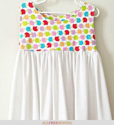 Sweet and Simple DIY Girl's Dress Pattern
